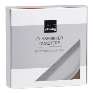 Skovby glasbrikker grå